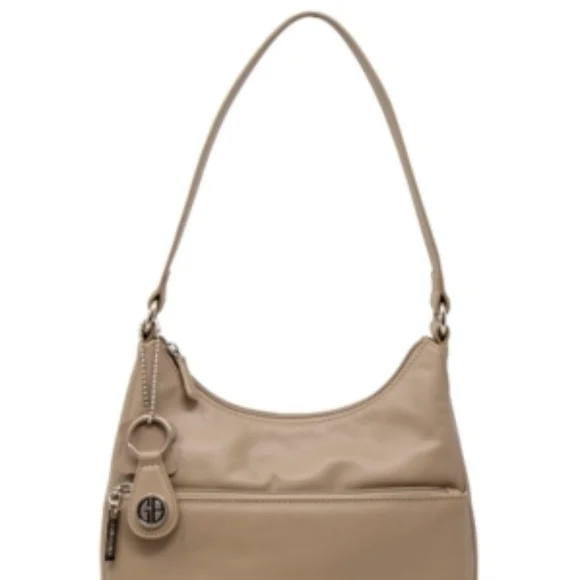 Giani Bernini Nappa Leather Hobo Bagp0 - Picture 2 of 5